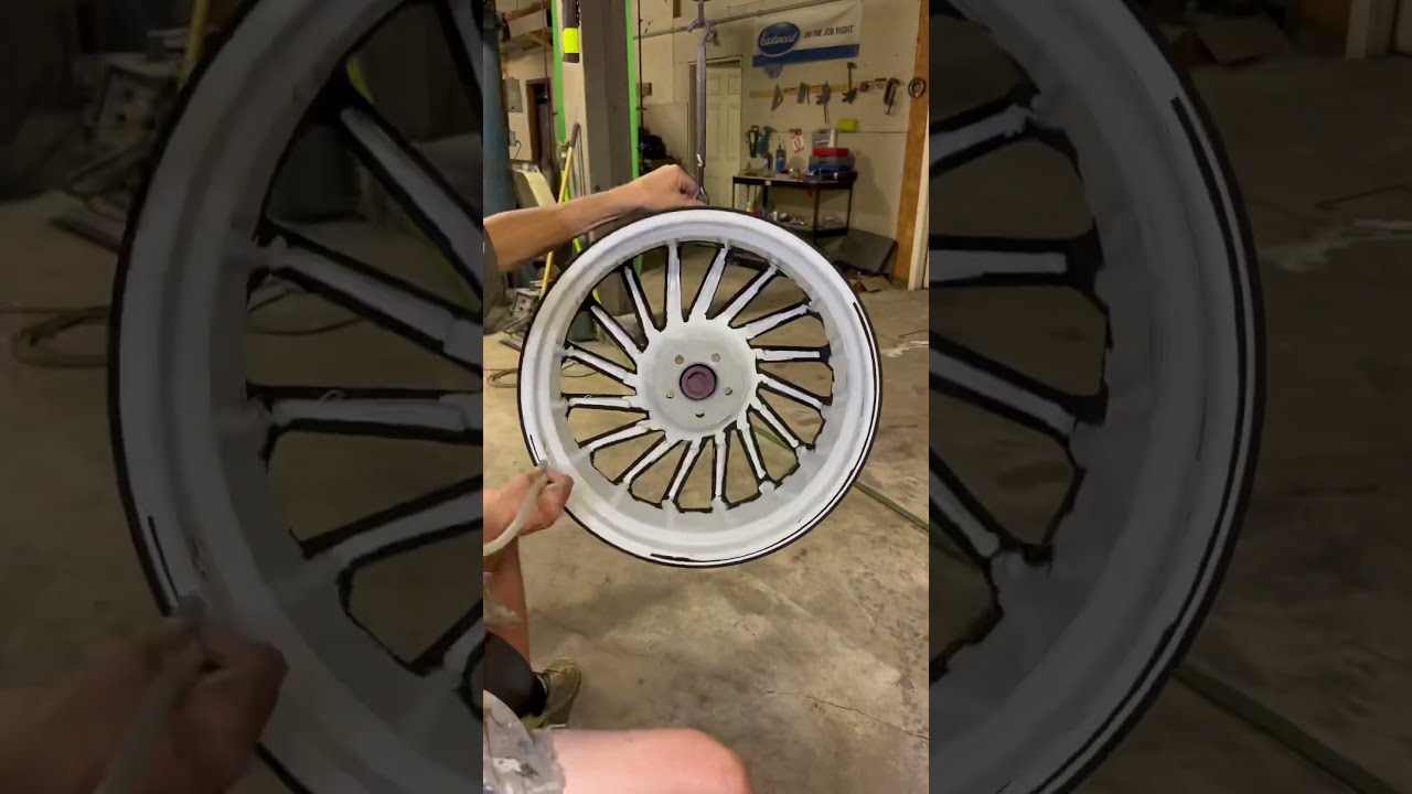 Two Tone Powder Coating Process