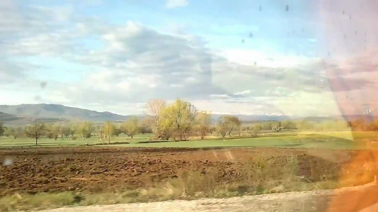 Landscape between Koprivshtitsa and Sofia, Bulgaria