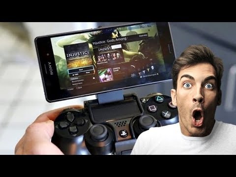 VAI PODER JOGAR PS4 NO CELULAR COM CONTROLE