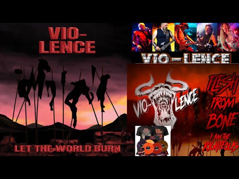 Vio-Lence debut new song "Flesh From Bone," off new EP Let The World Burn