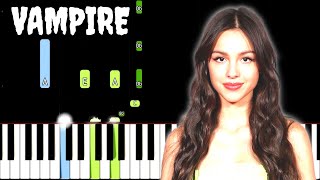 Vampire - Piano Tutorial - Olivia Rodrigo