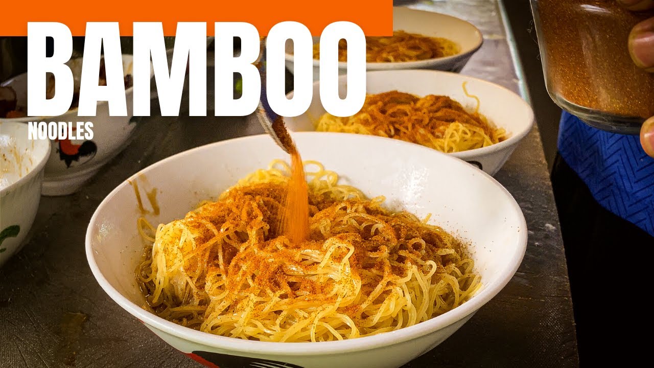 Enjoy a Wellmade Bowl of Hong Kong Style Bamboo Noodles at Happy