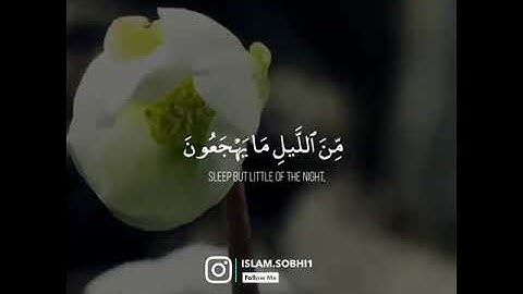 وبالأسحار هم يستغفرون || القارئ إسلام صبحي