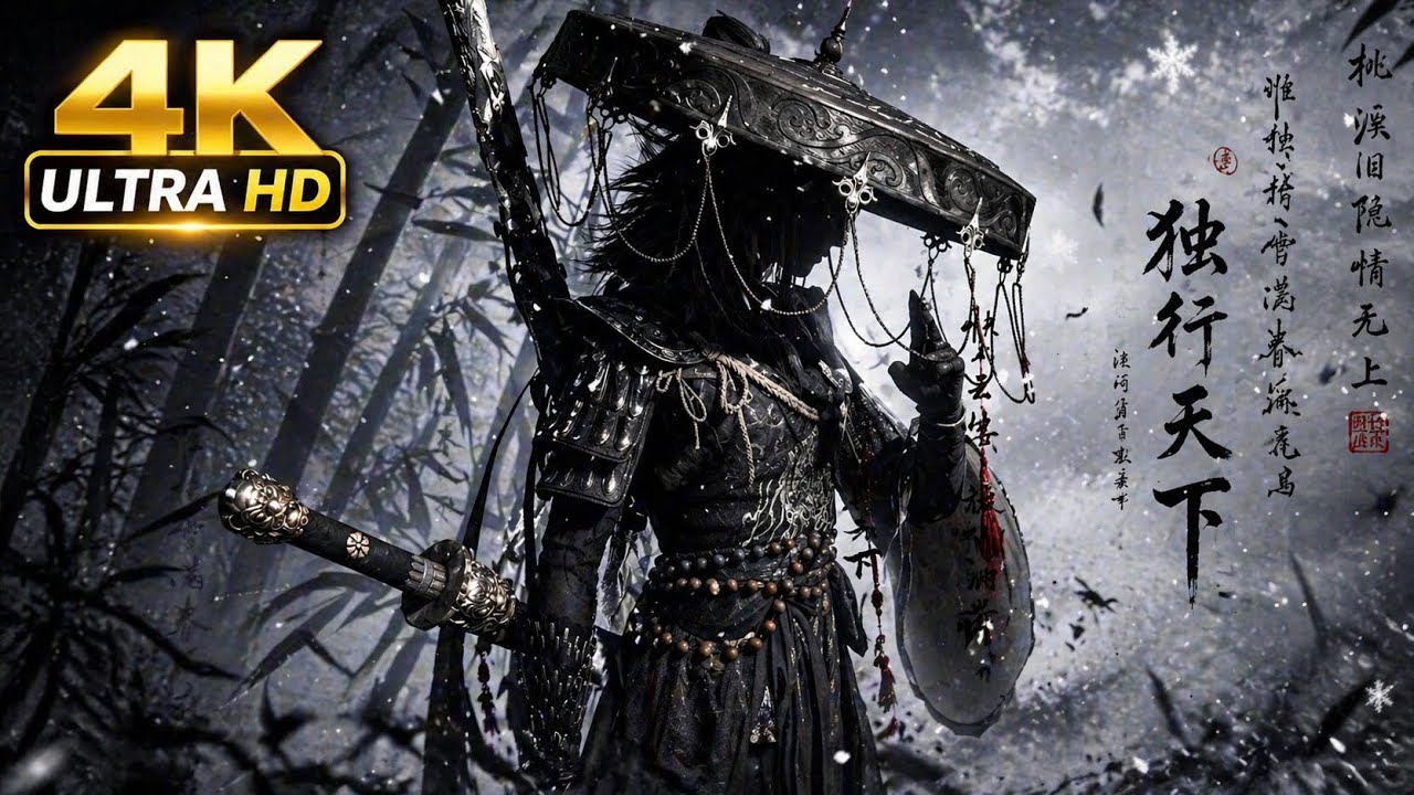 Dark Samurai ⚔️ Where Winds Meet | 4K Ultra HD Live Wallpaper #anime #game #samurai 