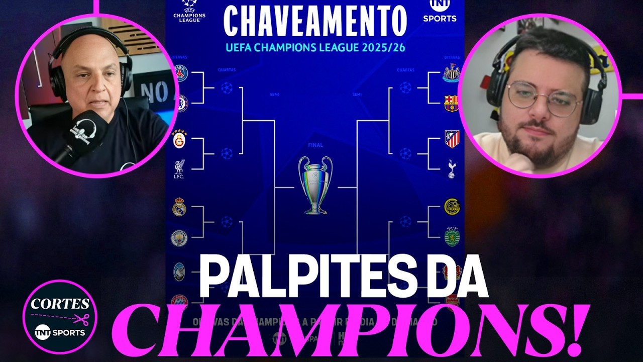 ANDRÉ E PIERO CRAVAM OS VENCEDORES DOS CONFRONTOS DE OITAVAS DA CHAMPIONS!