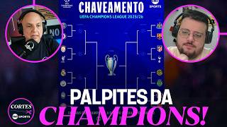 ANDRÉ E PIERO CRAVAM OS VENCEDORES DOS CONFRONTOS DE OITAVAS DA CHAMPIONS!