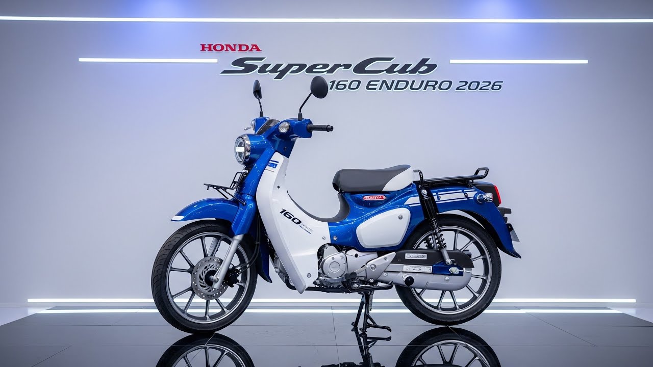 Наконец-то представлен! Honda Super Cub 160 Enduro 2026 года — он вас поразит!