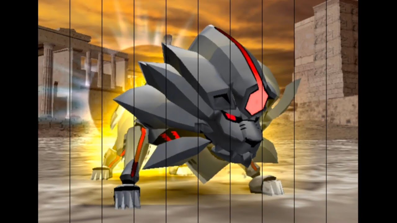 百獸大戰進化篇Animal Kaiser Evo.8 Mecha Lion-Elite VS Death Scorch