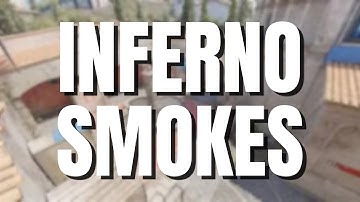 CS2 Inferno Smokes GUIDE 2025 — MUST-LEARN Lineups (Win More Games!)