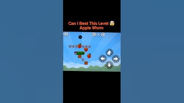 Hard Puzzle Game Apple Worm 🧠 | Can You Solve This? #games #gaming #gameplay