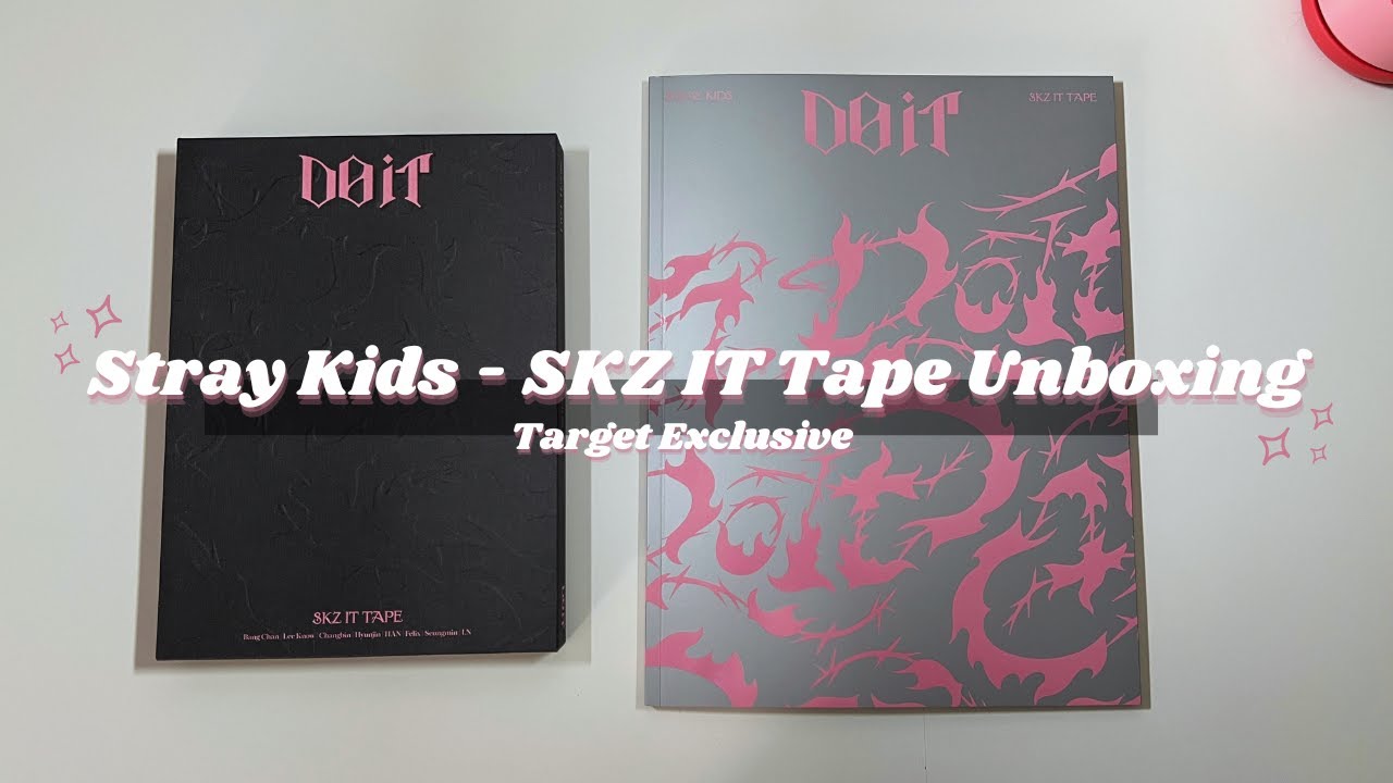 Unboxing Stray Kids - SKZ IT Tape 'DO IT' | Target Exclusive - YouTube