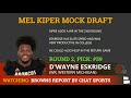 Browns Draft: Mel Kiper 2-Round NFL Mock Draft Reaction For Cleveland’s Picks