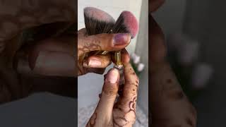 Looking for a multi-purpose makeup brush that saves space and makes makeup application #shorts