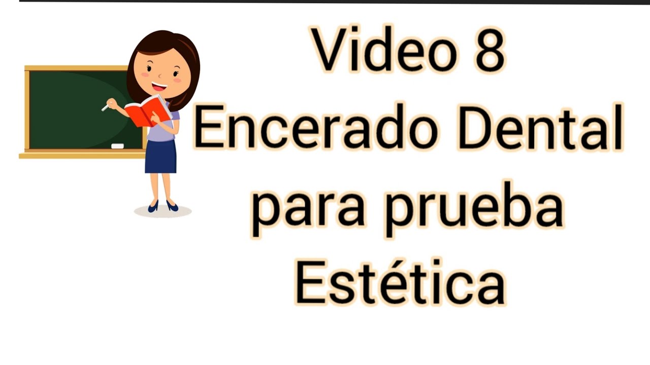 Curso Protesis totales. Encerado para prueba estética.  Video 8