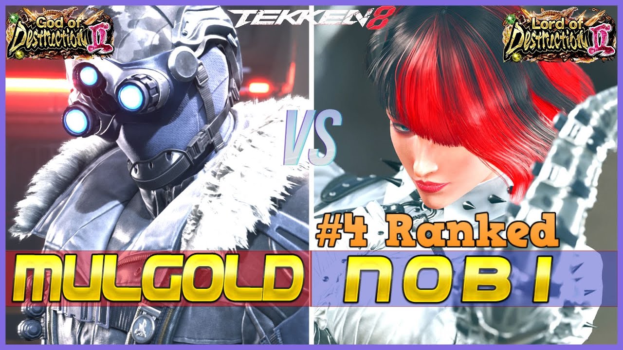 T8 NOBI (#4 Ranked Anna) Vs MULGOLD (Dragunov) Tekken 8 High Level ...