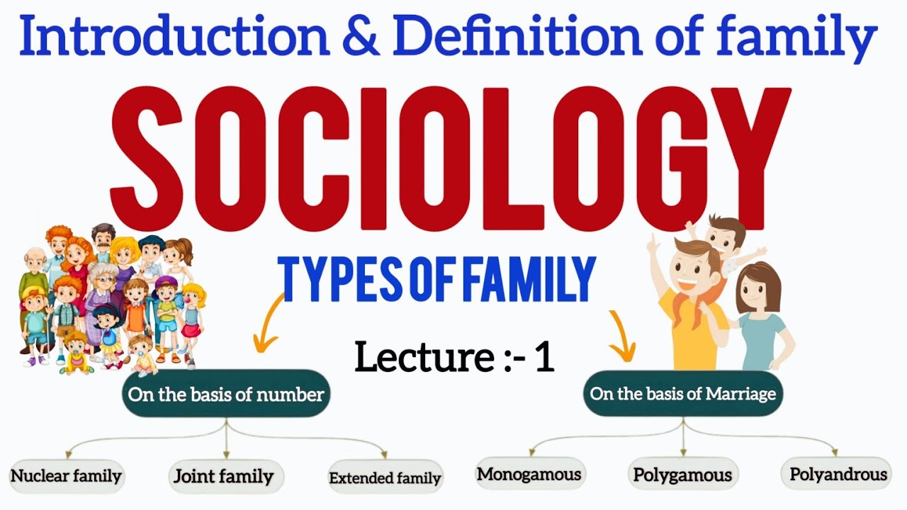 Introduction & definition of Family ॥ Types of family ॥ Sociology ॥ Bsc ...