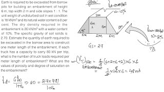 Numerical l Borrow Pit Concept l soil Mechanics l 