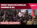 Protest March For Khamenei In J&amp;K | Protests Erupt in J&amp;K, Ladakh Over Khamenei’s Killing