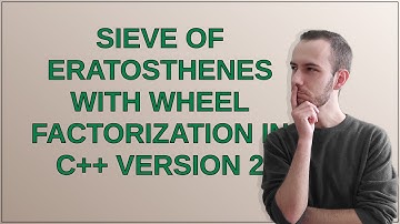 Codereview: Sieve of Eratosthenes with Wheel Factorization in C++ version 2