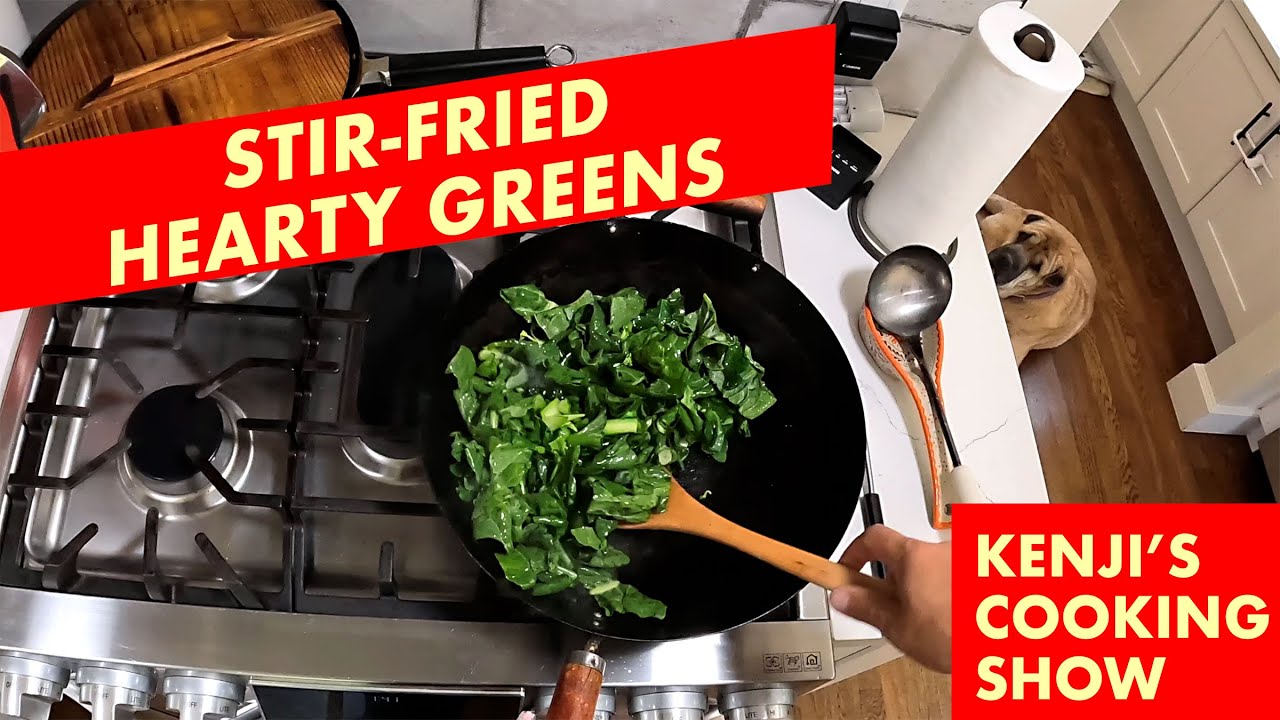 Simple Stir Fried Broccoli Kenji’s Cooking Show YouTube