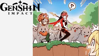 Alpha Rosaria Genshin Impact Comic Dub