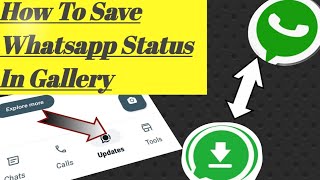 WhatsApp Status Ko Gallery Mai Kesy Save Kary | How To Download WhatsApp Status In Gallery screenshot 4