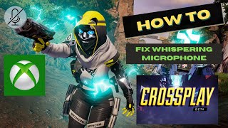 How To Apex Legends Crossplay Beta Mic Audio Sound Fix For Xbox One