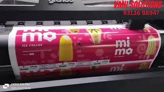 Grando 5 Feet Eco Solvent Printer Printing Demo #shorts