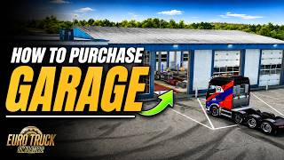 How to Purchase GARAGE in ETS2 and ATS #tutorial #ets2 #ats @SR_Maskout #garage #howto