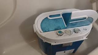 4 year review on the twin tub portable washing machine. Zeny washing machine