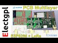 PCB Multilayer con KiCad - Review de PCB JLCPCB 6 Layers - Análisis de Circuito | Sponsor JLCPCB