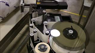 Large Label Application to Insulation Rolls