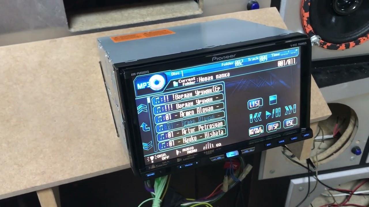 Автомагнитола 2 Din Pioneer AVH-P6800DVD Японской сборки !!! Made in Japan