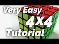 Easy 4x4 rubiks cube tutorial