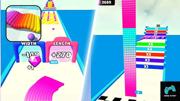 Canvas Run - All Levels Gameplay Android,ios (Levels 7-11)