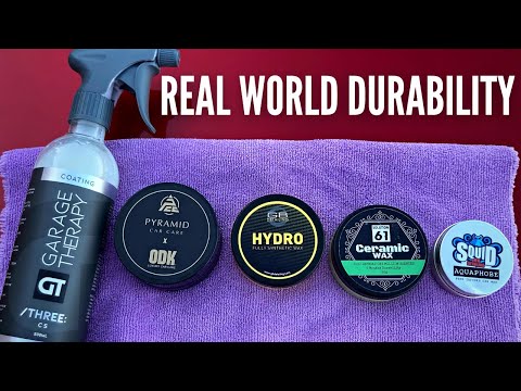Durability Testing 5 Waxes and Sealants | 4 Month Real-World Test