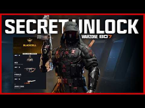 HIDDEN BlackCell Dark Ops Rewards for Season 5! ('Hex' Operator Skin & Mastercraft Blueprints)