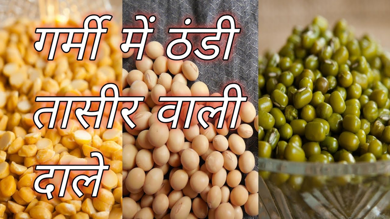 गर्मियों में ठंडी तासीर वाली दाले garmiyon mein kaun si daal ka sewan karna chahie Creator