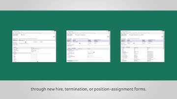 Position Control for Sage HRMS HR Actions