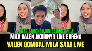 PECAH! Valen Mila Live Bareng, Valen Gombal Mila Anas Yang Baper!