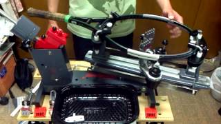 Stringwayストリングウェイガット張り機テニスとバドミントンマウント