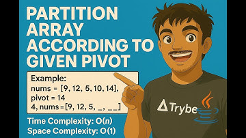 Partition Array According to Given Pivot