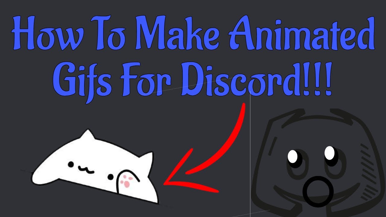 How To Make Animated Gifs For Discord!!! 