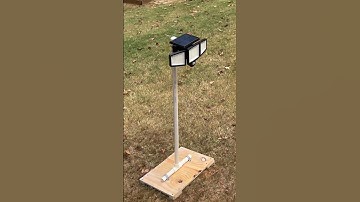 The Cheapest Solar Security Light Ever! #solarpower