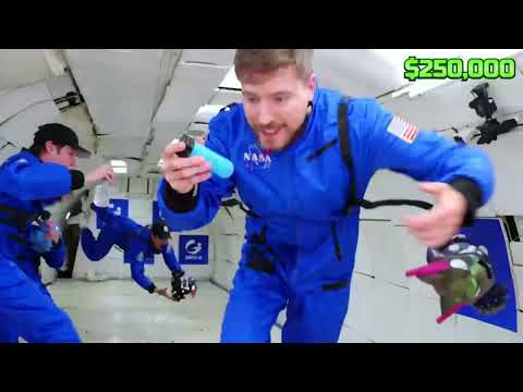 MRBEAST LAB | SWARMS IN ZERO GRAVITY! |