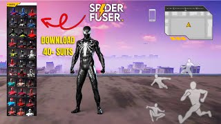40 + Suits Download | Spider Fuser Mobile Game 