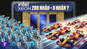 Vì sao chip 288 nhân lại yếu hơn 8 nhân? Giải thích về Intel Xeon Clearwater Forest