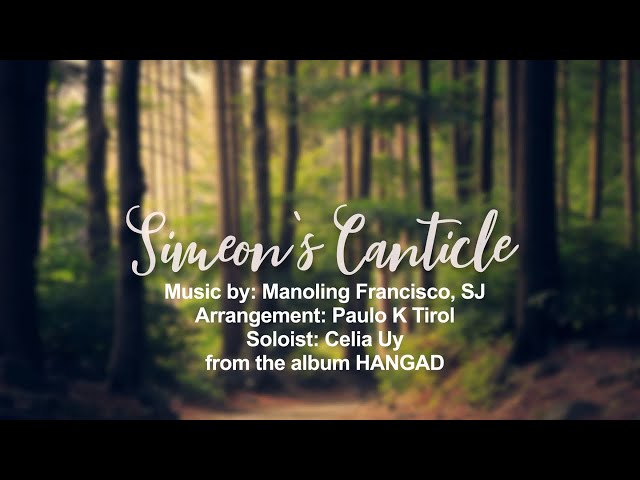 Simeon's Canticle - Hangad (Lyric Video) class=