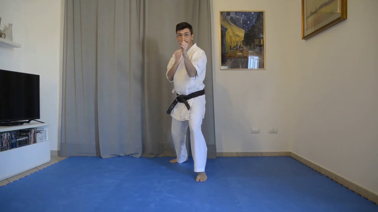 Maegeri Tutorial How to front kick in karate YouTube
