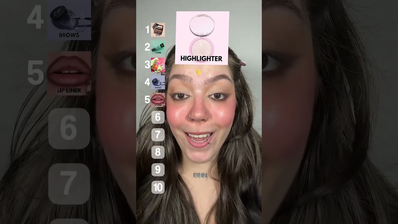 Makeup Routine Order Challenge 💕 | Can You Guess